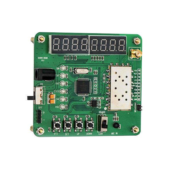 SA818對講機模塊的DEMO功能演示板